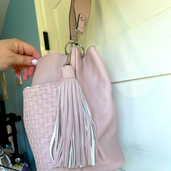 Steve Madden light pink shoulder bag - Picture 2 of 7
